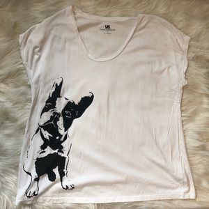 NWOT French Connection UK Style Graphic Tee Shirt